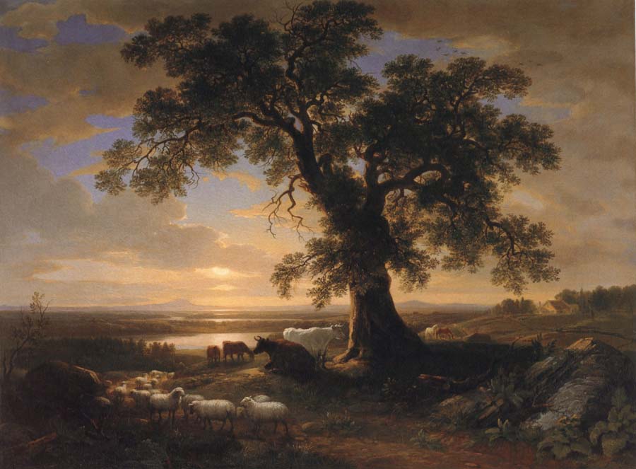 Asher Brown Durand The Solitary oak